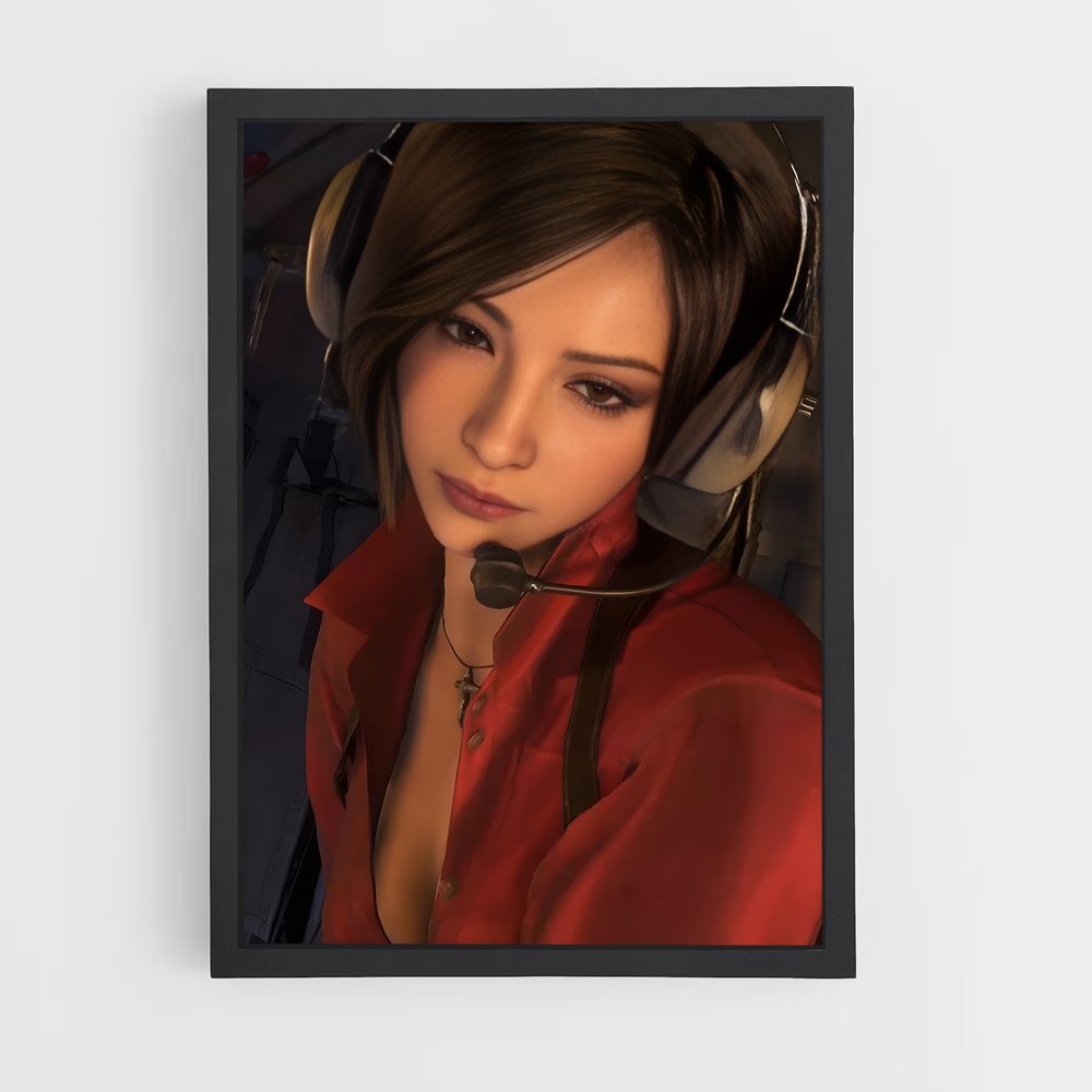 Poster Ada wong – affiche Resident Evil (vue 2)